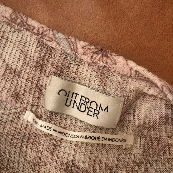 UP Cropped Floral Tee - Picture 3 of 3